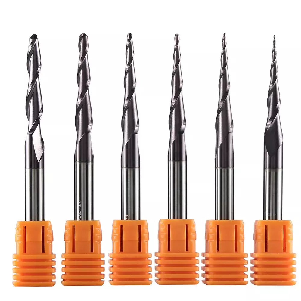 Tungsten solid carbide cutter router bits